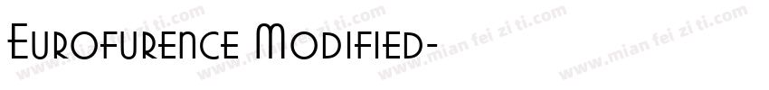 Eurofurence Modified字体转换